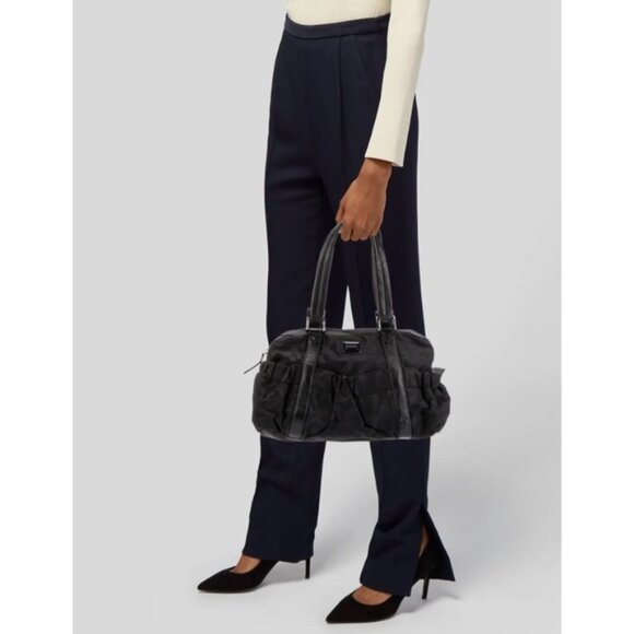 BURBERRY Nylon Check Shoulder Hand Bag - Picture 12 of 16